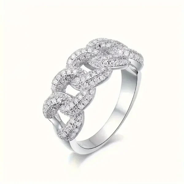 Silver Cuban Ring for Men & Women