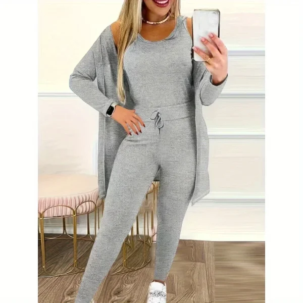 Three-piece Set Large Size Suit for Women