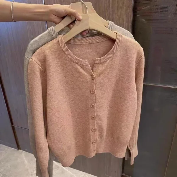 Women's Fleece Knit Cashmere Sweater