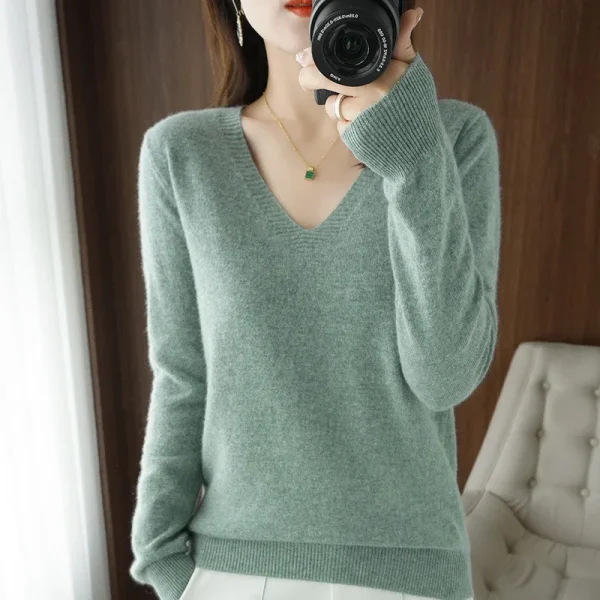 Women's V-Neck Sweaters