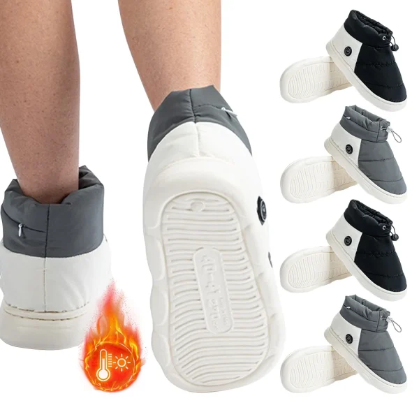 Unisex Winter Heated Shoes for Indoor