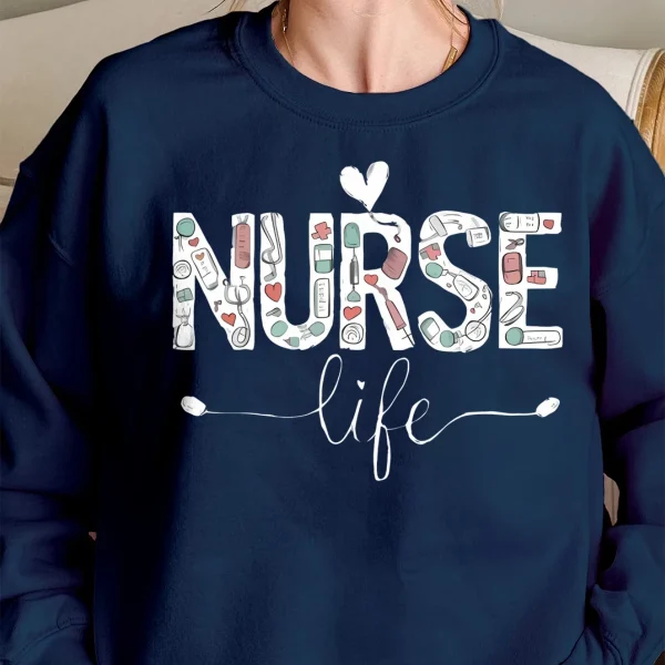 Nurse Life Fall Winter Sweatshirts