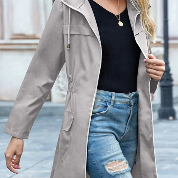 Women's Waterproof Hooded Rain Jackets